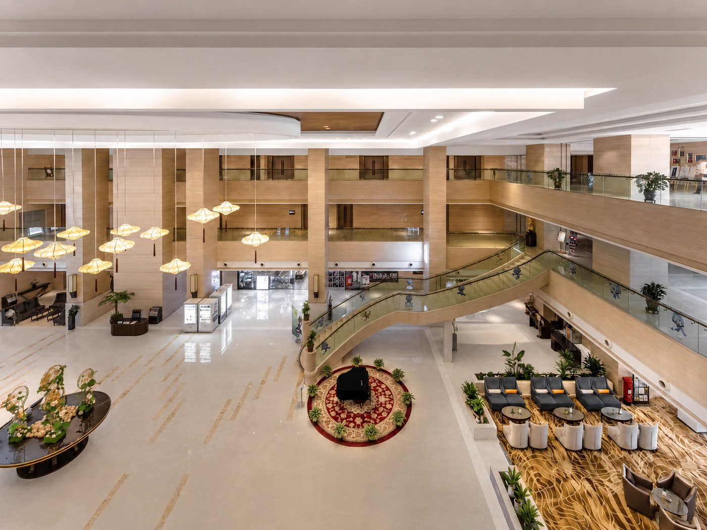 Hotel dining and public space